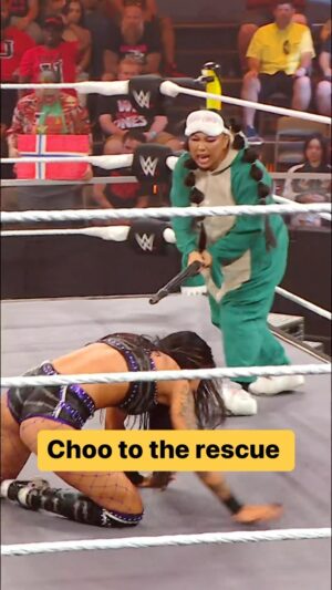 Karen Yu Instagram - @therealestwendy just saved @valentinaferozwwe from @corajadewwe! #WWENXT