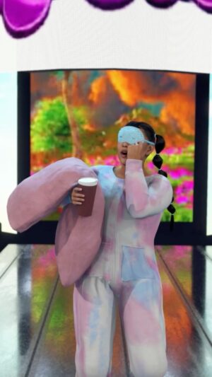 Karen Yu Instagram - Choo Crew lie down 😴
PJs ✅
Pillow ✅
Sleep Mask ✅

The Queen of Sleep Style, Wendy Choo makes her #WWE2K23 debut in the Race to NXT Pack next week! Who’s ready? 🛏️ @therealestwendy
