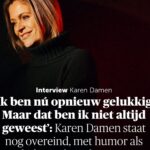 Karen Damen Instagram – Een kus op haar wang, alsof ik haar een maand geleden nog eens had gesproken. Zo voelde het onmiddellijk bij @karendamen vanaf binnenkomst in het bedrijfsrestaurant van @aed_studios en dat was heerlijk! Onze twee uren samen vlogen voorbij. Er werd veel gepraat, nog meer gelachen en ook een pact gesloten. Van begrip voor haar flapuit zijn en bescherming daarvan. Van een vrouw naar een ander toe met onnoemelijk veel respect.

Karen, je bent graaaaaaaf! ❤️

📷 @switn 

Koop de weekend🗞️ of:

👉🏻https://www.demorgen.be/a-b9c05408