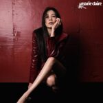 Karen Mok Man-Wai Instagram - ❤️💚 💇‍♀️ @derrick_ng 💄 @lingchan_makeup 📸 @z.qiann #莫文蔚 #KarenMOK #MarieClaire
