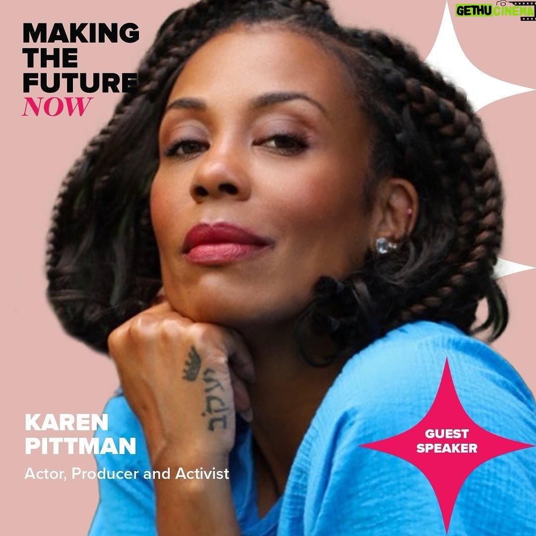 Karen Pittman Instagram - With @thekarenpittman, we’re Making The Future Now! 🌟✨ She’s an accomplished actress in television, film, and theatre, starring in popular shows like And Just Like That and The Morning Show and advocating for equity behind the scenes. Get ready to be inspired as she dives into all things Media Influence on the MAKERS stage! Join us at The 2024 #MAKERSConference in Los Angeles, CA from February 27-29, and be a part of the movement towards gender equality. Don’t miss out on this amazing opportunity to raise your voice and take action. Visit the #linkinbio to register now!
