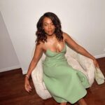 Karen Pittman Instagram - My boyfriend liked this picture so much he asked me to keep my coat on… @rachkayy @albrightfashionlibrary @marcjacobs @jw_anderson @dior @seanharrismakeup @cynthiaglam