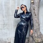 Karen Pittman Instagram - 🖤🖤🖤🖤☀️🍎 @themorningshow @appletv @patriciablack @makeupvincent @marciahamilton @brandonmaxwell @ysl @gucci