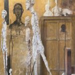 Karena Lam Kar-Yan Instagram - “Envisagement” the act of looking at a face. Giacometti’s sculptures and paintings was always about the gaze, to understand better what he saw, the complexity of the human face seemed to elude him. 46 rue Hippolyte-Maindron, in the Montparnasse neighbourhood, this small 230 square feet was used by Giacometti as a place to live and work from 1926 to his death 1966. #giacometti @fondation_giacometti