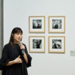 Karena Lam Kar-Yan Instagram - 謝謝每一位參加M 黑白攝影的導賞活動，第一次當導賞員…緊張又興奮，喜歡透過藝術跟大家connect。再次謝謝Gigi, 法國五月藝術節，M 團隊！展覽至7月1日，很多大師級的攝影作品在這裡一次看得夠！ @mplusmuseum @FrenchMayArtsFest #MPlus黑白 #MPlusNoiretBlanc #黑白攝影敘事 #NoiretBlancAStoryofPhotography