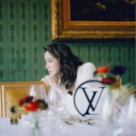 Karena Lam Kar-Yan Instagram - Louis Vuitton SS24 📍Hotel Shangri-La Paris #photo @harrisontsui #makeup @wi11wongofficial #hair @kristywailing #wardrobe @louisvuitton