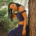 Karimah Westbrook Instagram - “Nature is the greatest place to heal and recharge.” When I saw this quote it made me think about an experience I once had. One day I was feeling hella stressed and then I’d remembered something I had heard about trees having healing powers. It was said that if you hugged a tree, it would absorb negative energy and any stress. So, I went outside, I found a tree and I hugged it. I took breaths and I held on to that bad boy. Feeling a bit silly, I then sat down next to it and leaned back on it. I literally felt the stress leaving my body. I couldn’t believe it. It was crazy but it was real. I soon felt very calm and relaxed. I later went inside and researched this mystery, and I learned that many believed that trees possessed a unique energy, a life force that could be transferred to humans through physical contact. In Native American cultures, for instance, the act of hugging trees was seen as a way to connect with the wisdom of nature and to heal both body and soul. So… try it! Get out in nature this week. Hug and sit by a tree. Reset and recharge. Let me know what you experience. 🙂
