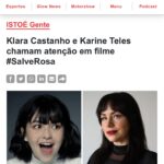 Karine Teles Instagram - Tô bem devagar nos posts, mas vim rapidinho dar uma notícia que já está circulando por aí! Agora posso contar! Salve Rosa, filme de Susanna Lira será meu próximo trabalho em cinema ! Animada demais pra me jogar nas filmagens! #aindadeferiasepostando #workbitch #cinemabrasileiro #vivaocinema #maralobão
