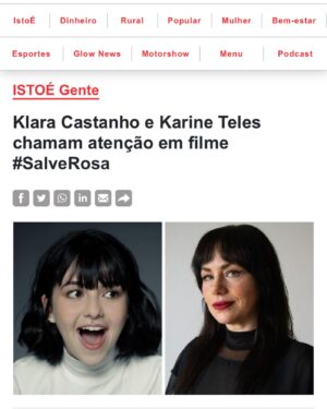 Karine Teles Instagram - Tô bem devagar nos posts, mas vim rapidinho dar uma notícia que já está circulando por aí! Agora posso contar! Salve Rosa, filme de Susanna Lira será meu próximo trabalho em cinema ! Animada demais pra me jogar nas filmagens! #aindadeferiasepostando #workbitch #cinemabrasileiro #vivaocinema #maralobão