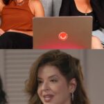 Karine Teles Instagram – #BASTIDORES 🤳 Nos intervalos das gravações de #ElasPorElas, @amarianasantos e @karineteles reagem a cenas de Natália e Carol 🗣️ Assista ao conteúdo completo em gshow.com 📲