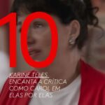 Karine Teles Instagram - É ela em destaque de novo! Depois de conquistar o público, Karine Teles encantou a crítica. A atriz levou um 10 na @colunaplay pela sua performance em Elas por Elas. Em especial, a cena do término de Carol, sua personagem, com Marcos. Ansiosos para os próximos capítulos? Assista a “Elas por Elas” às 18h, de Segunda a Sábado na Globo ou quando quiser no Globoplay.
