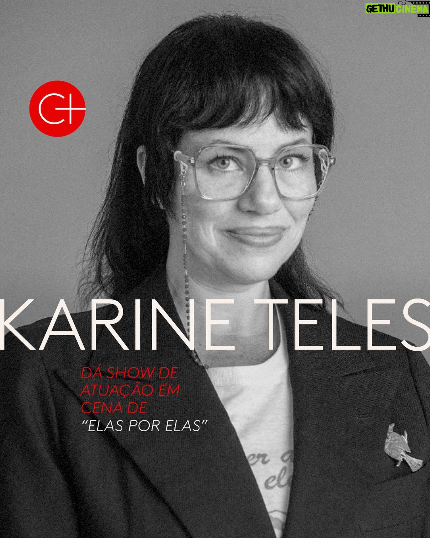 Karine Teles Instagram - 📺✨Vivendo a personagem Carol em Elas por Elas, novela das 18h da Globo, Karine Teles arrancou elogios do pĂşblico por sua performance quando Carol rompeu o relacionamento com Marcos. Quem aĂ tambĂ©m assistiu a cena?🙋‍♂️NĂŁo perca os prĂłximos capĂtulos de Elas por Elas Ă s 18h, de Segunda Ă Sábado na Globo.