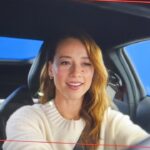 Karine Vanasse Instagram - When @salomonligthelm had us feeling a little…Ironic @alanis between takes for @nissancanada with @karinevanasse Styling @fredgauthier Hair @valeriaamirova Makeup by Me @theproject.agency #nissan #nissancanada #alanismorissette #ironic #car #singalong #behindthescenes #makeupartist #makeuplook #karinevanasse #quebec #canada #canadianmusic #carcommercial #lathomsonmakeup #theprojectagency #reelitfeelit #reelsinstagram #reelstrending #funny