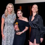 Karine Vanasse Instagram – BOLD Woman Award by @veuveclicquot : these bts photos are precisely how it felt that evening ! These women had a radiating, exhilarating energy I wish you could have all witnessed and received from up close. 

BOLD Woman Award Winner and finalists : 
🏆Jennifer Flannagan for @actua_canada 
• Andrea Gomez @andreegmzz for @omycosmetics 
• Emily Hosie for @rebelstork 

BOLD Future Award Winner and finalists :
🏆 Shelby Austin @journalofafounder 
• Danielle Spencer @spencer.danielle for @baluorganics 
• Jen Wojtaszek @theplantbasedceo for @futureofcheese 

Thank you to the entire @veuveclicquot team and @vgonneville for your desire to amplify the inspirational story of these entrepreneurs.

Tks to @marbymariakarimi / @mejuri / @guerlain and @carytauben for the glam that evening 💃🏼
