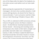 Karine Vanasse Instagram – What did being Bold mean in 1805… what defines boldness in 2023 ?

Inspired by the audacity and intelligence of Madame Clicquot herself, @veuveclicquot created in 1972 The Bold Woman Award as well as The Bold Future Award in 2014. 

Present internationally in more than 27 countries, the program will this week celebrate Canadian women entrepreneurs, leaders and role models that are this year’s finalists to the awards.

I will be my honour to act as Mistress of Ceremonies this Wednesday October 27th, to reveal the winners.

In 1805, in an era when women were excluded from the business world, Madame Clicquot dared to assume the head of the company, a role she undertook with passion and determination. 
What does it mean to be Bold in 2023? Our finalists and winners are a great indicator of what the answers to that question could be…

•

Porté par l’audace et le parcours de Madame Cliquot elle-même, @veuveclicquot créait en 1972 le Prix « Bold Woman Award » et ajoutait en 2014 le Prix « Bold Future Award ».

Remis à des femmes au parcours inspirants dans plus de 27 pays, c’est à Toronto cette semaine que seront célébrées les finalistes et gagnantes canadiennes de ces deux prix.  Apres avoir été membre du jury pour l’édition 2022, c’est à titre de Maîtresse de cérémonie que je m’associe fièrement à cette initiative et célébration cette année. 🍾

📷 @gaelleleroyerphotography
glam by @leslie_ann_thomson
