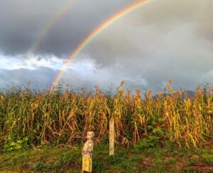 Karla Cossío Instagram - Mi niña arcoiris✨