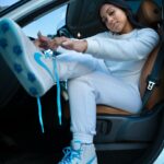 Karma Bridges Instagram - Undaunted by the fight🩵 @nanitheboss @spelman_college 📸: @artofbrijones
