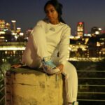 Karma Bridges Instagram - Undaunted by the fight🩵 @nanitheboss @spelman_college 📸: @artofbrijones