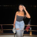 Karma Bridges Instagram - Just a girlll🥂☁️🌙🪩🫶🏽