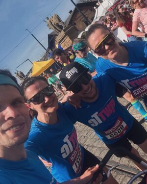 Karolína Muchová Instagram - In Prague, speed was secondary; what mattered was the journey we embarked on together with @rwttc. Our goal transcended personal achievements, aiming to give every child the joy of the race and the liberating rush of the wind. Though the marathon tested our limits, it ended in a triumph of collective will, where every runner, every stride, marked a victory. A memorable half marathon for all, powered by heart. @runczech