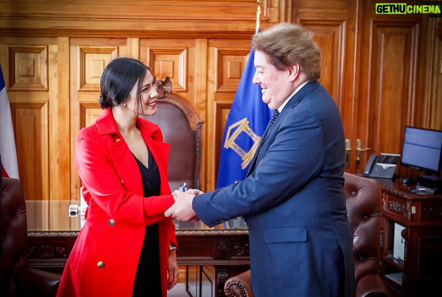 Karol Cariola Instagram - Hoy como Mesa de la Cámara de Diputadas y Diputados, junto a los vicepresidentes Gaspar Rivas @diputadogasparrivas y Eric Aedo @ericaedojeldres , sostuvimos una reunión protocolar de saludo con el Presidente de la Corte Suprema, Ricardo Blanco. Instancia en la que le manifestamos nuestra voluntad de desarrollar un trabajo armonioso entre ambos poderes del Estado. También pude comentarle sobre los avances de la Reforma al Código Penal que se han logrado en la Comisión de Constitución y aprovechamos de agradecerle el permanente aporte del Poder Judicial cada vez que ha sido consultado para el trabajo de las materias legislativas.
