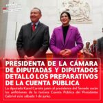 Karol Cariola Instagram - 🔴📢 La presidenta de la Cámara de Diputadas y Diputados, Karol Cariola, se refirió a los temas que deberían abordarse en la cuenta pública del primer mandatario indicando que “es importante que se dé cuenta del trabajo que se ha venido haciendo, hay un montón de elementos, leyes e iniciativas que se han venido desarrollando en los últimos años y también otras que esperan por salir”. En ese sentido, consideró que “lo que el Presidente Gabriel Boric tenga que contar al país, va a ser muy relevante para todos los chilenos y chilenas en función de sus necesidades”. 👉🏻 Sobre el avance de los proyectos de ley en la Cámara Alta, la presidenta de la Cámara subrayó que “hemos estado trabajando con el propio Senado en mesas de trabajo en temas de seguridad pública, seguridad económica, también en materia de seguridad social. Nos parece importante que estas conversaciones se puedan seguir desarrollando, pero al mismo tiempo que el Presidente dé cuenta de las prioridades que el propio Gobierno ha venido estableciendo”. 👉🏻 Por otro lado, Cariola valoró el trabajo que funcionarios y funcionarias han desarrollado en la fase previa de la tercera cuenta pública del Presidente Gabriel Boric, indicando que “valoramos todo el trabajo que las y los funcionarios han hecho durante todo este tiempo, ya lo decía el Presidente del Senado, el Senador García Ruminot, de que acá hay una preparación que toma bastante tiempo para poder tener todos los preparativos necesarios para poder recibir esta cuenta pública”. #cuentapública