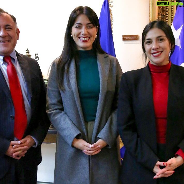 Karol Cariola Instagram - Reunion de trabajo junto a la Subsecretaria General de Gobierno @nikicardoch @subsecretariasegegob 📢 Esta tarde, junto al vicepresidente Eric Aedo @ericaedojeldres recibimos a la Subsecretaria General de Gobierno, Nicole Cardoch, con quien abordamos los diferentes desafíos de la agenda legislativa que continuaremos impulsando desde la Camara de @diputadasydiputadoscl ❤️