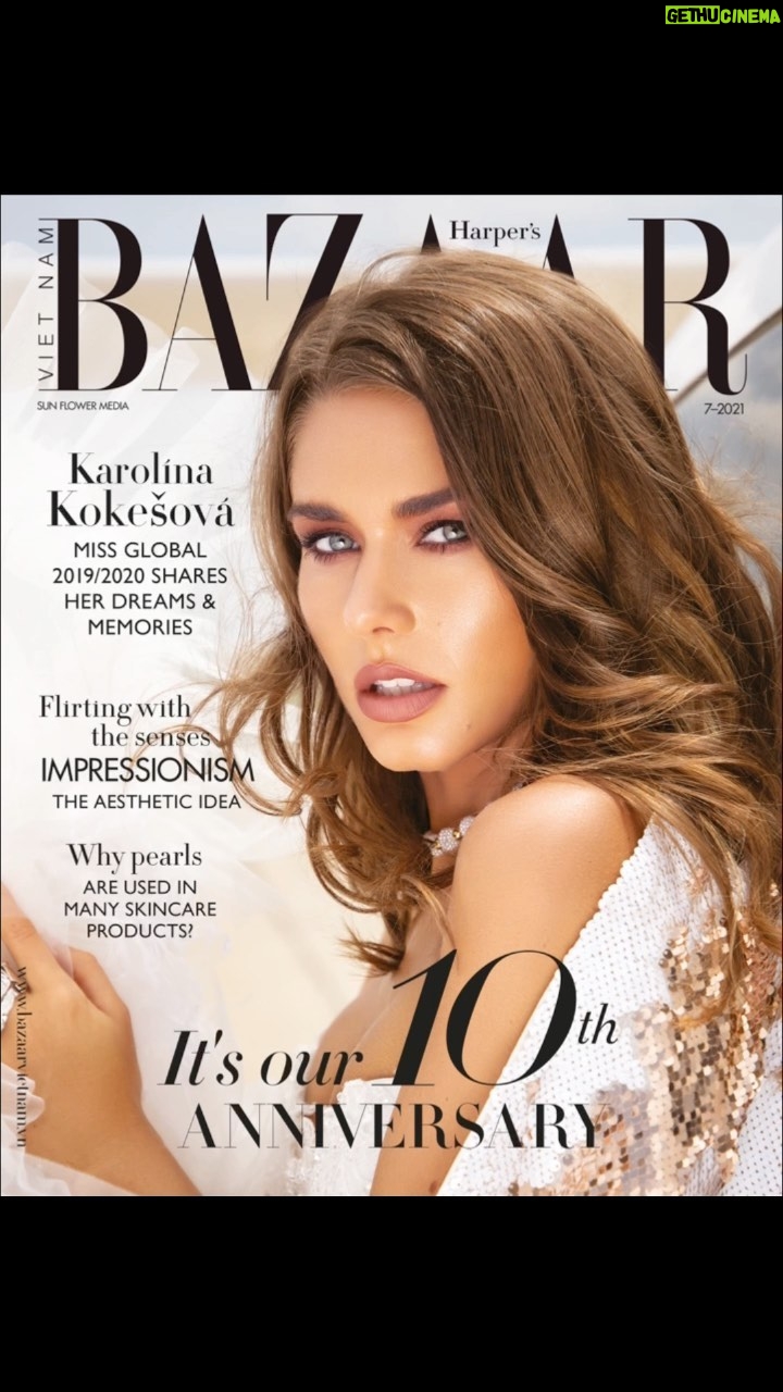 Karolína Kokešová - 1.8K Likes - Behind the scenes from shooting cover story for @bazaarvietnam ❤️🤩✨ #harpersbazaar #vietnam #coverstory #covergirl