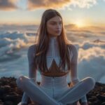 Karolina Muller Instagram - Preparing for space travel is both a physical and mental challenge. That’s why I’ve chosen to meditate at the tallest mountain in the world, Mauna Kea. From its base to its peak, Mauna Kea, a long-dormant volcano in Hawaii, USA, rises to approximately 10,205 meters (33,481 feet), surpassing Mount Everest’s 8,849 meters (29,032 feet). Over half of Mauna Kea lies submerged beneath the Pacific Ocean. Around 6,000 meters of the mountain is underwater, with 4,205 meters above sea level. In total, Mauna Kea stands about 1.4 kilometers taller than Everest. In Hawaiian tradition, Hawaii Island is considered the eldest child of the sky father, Wākea, and the earth mother, Papahānaumoku. Mauna Kea serves as the umbilical cord that binds Hawaii to the heavens and connects humanity to the land. For more adventures follow KM 2.Ø @karolinamullerofficial #ai #aiart #aiartwork #aiartcommunity #digital #digitalart #digitalmarketing #advertising #brand #branding #brandidentity #brandambassador #supermodel #actress #actressgallery #celebrity #celebstyle #trend #trendingnow #explorer #exploremore #viralpost #viralinstagram #hawaii #karolinamuller #karolinamullerofficial #yogapractice #yogainspiration #avatar