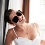 Karolina Muller Instagram - First glimpse into my recent ad campaign for the very sensual 100% natural silk clothing brand made in Poland @bilquis_love Photo credit @gosiablasiak_ Makeup and hair @by_catnel Eyewear @goldeneyeoptyk Jewelry @veraklau #photooftheday #adcampaign #trendingnow #fashion #style #luxurylifestyle #silkclothing #bilquis #bilquislove #brand #madeinpoland #madeinpolandwithlove #exploremore #trendalert #ootdfashion #photography #advertisement #polskamarka #polskakobieta #wspierampolskiemarki #moda #jedwab #luxurystyle #celebstyle #actress #model #celebrity #brandambassador #karolinamuller #karolinamullerofficial @karolinamullerofficial