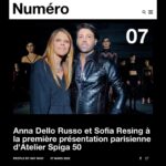 Karolina Muller Instagram - Another article about the collection presentation I attended during Paris Fashion Week 2022, the launch of the new luxury fashion brand @atelierspiga_50 @daniloforestieri @annadellorusso featured @numeromagazine Photo credit @saywho.fr I’m wearing @mido_univers Special thanks @bjs_houseproductions #pfw #pfw22 #pfw2022 #fashion #style #celebritynews #pfwstreetstyle #celebritygossip #exploremore #moda #modafeminina #trendingnow #nowtrending #trendingnews #numeromagazine #annadellorusso #atelierspiga50 #daniloforestieri #polskakobieta #aktorka #modelka #celeb #inthenews #actorslife #actor #model #celebrity #karolinamuller #karolinamullerofficial @karolinamullerofficial