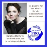 Karoline Herfurth Instagram - Herzlichen Glückwunsch!🥳🥳🥳 "In dubio pro infante" ist nun offiziell und wird unterstützt von einem kindzentrierten Netzwerk aus Fachwelt, Gesellschaft und Politik. Wir setzen uns dafür ein, dass der Gewaltschutz für Kinder durch Jugendämter und Familiengerichte konsequent umgesetzt wird. Schluss mit Zwang zu Umgangskontakten, Polizeieinsätzen gegen Kinder, Ideologien und Pseudo-Wissenschaften, bei denen Kinder durch staatliches Unvermögen traumatisiert werden! Wir fordern eine kindgerechte Justiz, die sich auf Augenhöhe mit Kindern und ihrem Lebensweg befasst. Wir fordern, dass der Wille eines Kindes über den vermeintlichen Rechten eines Erwachsenen steht. Wir setzen uns dafür ein, dass es Kontrollinstanzen und Monitoring für Behörden und Justiz gibt. Dass bundesweit Interventionsstellen eingerichtet werden, an die sich Kinder, Jugendliche und schützende Elternteile wenden können, wenn Kinderrechte missachtet werden. Wir fordern konsequente Aufarbeitung von Behörden- und Justizversagen im Kinderschutz und eine echte Fehlerkultur. @karolineherfurth: "Ich bin sehr stolz, Schirmherrin von in dubio pro infante zu sein und mich so mit einem starken Netzwerk gemeinsam gegen institutionelle Gewalt an Kindern einzusetzen." Die Homepage proinfante.com steht erst am Anfang. Wir werden wachsen - gemeinsam mit euch - und bedanken uns herzlich für die Unterstützung bei unserer Schirmherrin sowie @lenarogl @jyttemerle @steffen_groth @deutsche_kinderhilfe @schutzmanufaktur @miriam.fankhaenel @dkv.e2021 @kwbstiftung @das_schweigen_brechen @claudia_chodzinski @rechtsanwaeltin.rosenberg @cat.beu und all den wunderbaren Menschen, die nicht auf social media unterwegs sind.💙 Gemeinsam für ein kindersicheres Rechtssystem! #Familienrecht #Kinderschutz #Gewaltschutz #IstanbulKonvention #HäuslicheGewalt #Familiengericht #Umplatzierung #Sorgerecht #Umgang #Umgangsrecht #UN #Kinderrechte #Gewalt #Missbrauch #GegenGewalt #Justizversagen #Behördenversagen