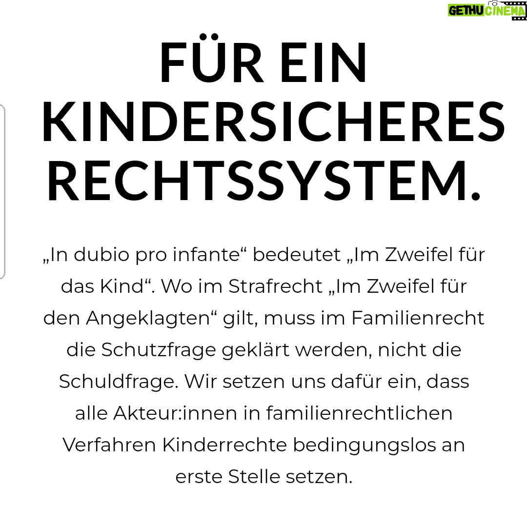 Karoline Herfurth Instagram - Herzlichen Glückwunsch!🥳🥳🥳 "In dubio pro infante" ist nun offiziell und wird unterstützt von einem kindzentrierten Netzwerk aus Fachwelt, Gesellschaft und Politik. Wir setzen uns dafür ein, dass der Gewaltschutz für Kinder durch Jugendämter und Familiengerichte konsequent umgesetzt wird. Schluss mit Zwang zu Umgangskontakten, Polizeieinsätzen gegen Kinder, Ideologien und Pseudo-Wissenschaften, bei denen Kinder durch staatliches Unvermögen traumatisiert werden! Wir fordern eine kindgerechte Justiz, die sich auf Augenhöhe mit Kindern und ihrem Lebensweg befasst. Wir fordern, dass der Wille eines Kindes über den vermeintlichen Rechten eines Erwachsenen steht. Wir setzen uns dafür ein, dass es Kontrollinstanzen und Monitoring für Behörden und Justiz gibt. Dass bundesweit Interventionsstellen eingerichtet werden, an die sich Kinder, Jugendliche und schützende Elternteile wenden können, wenn Kinderrechte missachtet werden. Wir fordern konsequente Aufarbeitung von Behörden- und Justizversagen im Kinderschutz und eine echte Fehlerkultur. @karolineherfurth: "Ich bin sehr stolz, Schirmherrin von in dubio pro infante zu sein und mich so mit einem starken Netzwerk gemeinsam gegen institutionelle Gewalt an Kindern einzusetzen." Die Homepage proinfante.com steht erst am Anfang. Wir werden wachsen - gemeinsam mit euch - und bedanken uns herzlich für die Unterstützung bei unserer Schirmherrin sowie @lenarogl @jyttemerle @steffen_groth @deutsche_kinderhilfe @schutzmanufaktur @miriam.fankhaenel @dkv.e2021 @kwbstiftung @das_schweigen_brechen @claudia_chodzinski @rechtsanwaeltin.rosenberg @cat.beu und all den wunderbaren Menschen, die nicht auf social media unterwegs sind.💙 Gemeinsam für ein kindersicheres Rechtssystem! #Familienrecht #Kinderschutz #Gewaltschutz #IstanbulKonvention #HäuslicheGewalt #Familiengericht #Umplatzierung #Sorgerecht #Umgang #Umgangsrecht #UN #Kinderrechte #Gewalt #Missbrauch #GegenGewalt #Justizversagen #Behördenversagen