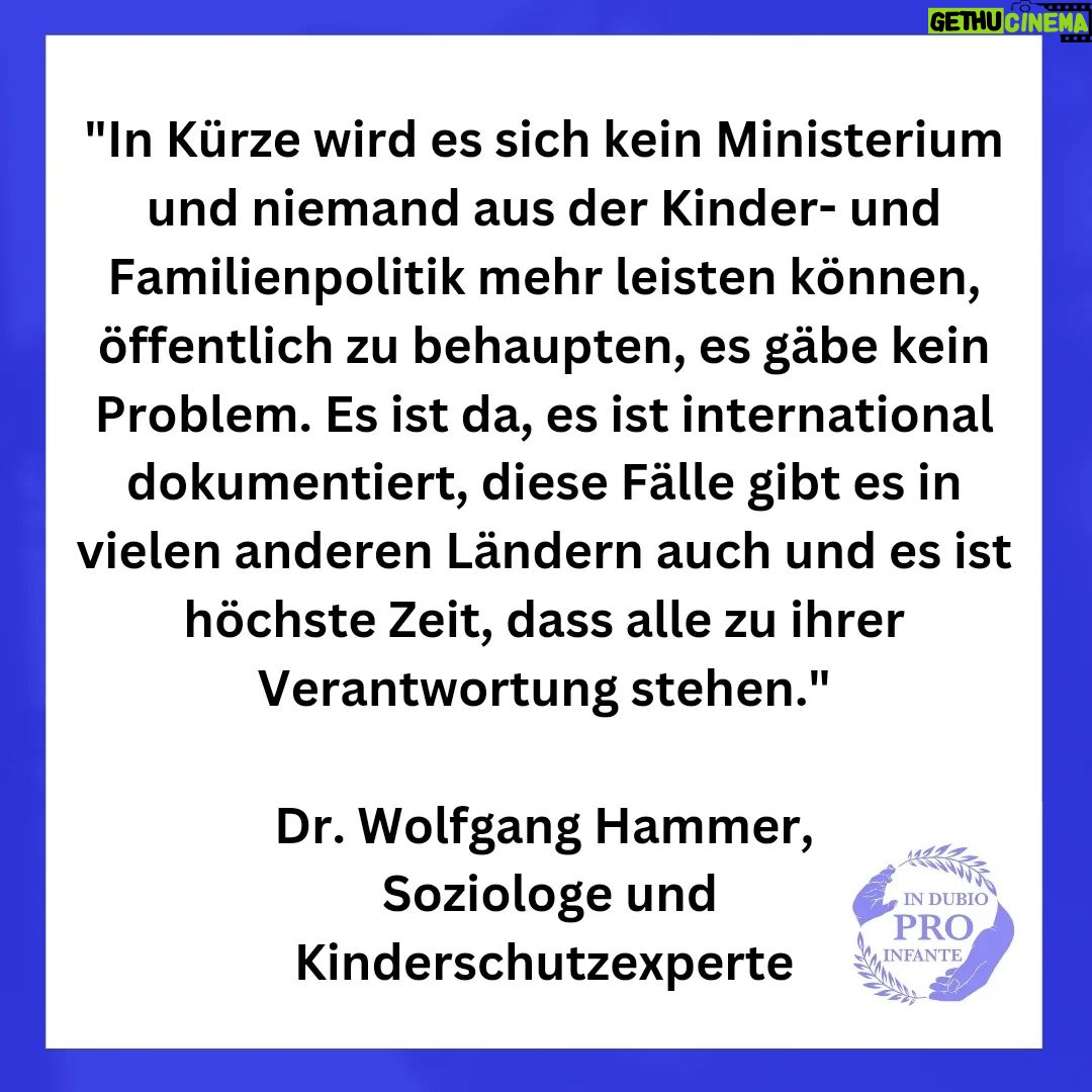 Karoline Herfurth Instagram - Herzlichen Glückwunsch!🥳🥳🥳 "In dubio pro infante" ist nun offiziell und wird unterstützt von einem kindzentrierten Netzwerk aus Fachwelt, Gesellschaft und Politik. Wir setzen uns dafür ein, dass der Gewaltschutz für Kinder durch Jugendämter und Familiengerichte konsequent umgesetzt wird. Schluss mit Zwang zu Umgangskontakten, Polizeieinsätzen gegen Kinder, Ideologien und Pseudo-Wissenschaften, bei denen Kinder durch staatliches Unvermögen traumatisiert werden! Wir fordern eine kindgerechte Justiz, die sich auf Augenhöhe mit Kindern und ihrem Lebensweg befasst. Wir fordern, dass der Wille eines Kindes über den vermeintlichen Rechten eines Erwachsenen steht. Wir setzen uns dafür ein, dass es Kontrollinstanzen und Monitoring für Behörden und Justiz gibt. Dass bundesweit Interventionsstellen eingerichtet werden, an die sich Kinder, Jugendliche und schützende Elternteile wenden können, wenn Kinderrechte missachtet werden. Wir fordern konsequente Aufarbeitung von Behörden- und Justizversagen im Kinderschutz und eine echte Fehlerkultur. @karolineherfurth: "Ich bin sehr stolz, Schirmherrin von in dubio pro infante zu sein und mich so mit einem starken Netzwerk gemeinsam gegen institutionelle Gewalt an Kindern einzusetzen." Die Homepage proinfante.com steht erst am Anfang. Wir werden wachsen - gemeinsam mit euch - und bedanken uns herzlich für die Unterstützung bei unserer Schirmherrin sowie @lenarogl @jyttemerle @steffen_groth @deutsche_kinderhilfe @schutzmanufaktur @miriam.fankhaenel @dkv.e2021 @kwbstiftung @das_schweigen_brechen @claudia_chodzinski @rechtsanwaeltin.rosenberg @cat.beu und all den wunderbaren Menschen, die nicht auf social media unterwegs sind.💙 Gemeinsam für ein kindersicheres Rechtssystem! #Familienrecht #Kinderschutz #Gewaltschutz #IstanbulKonvention #HäuslicheGewalt #Familiengericht #Umplatzierung #Sorgerecht #Umgang #Umgangsrecht #UN #Kinderrechte #Gewalt #Missbrauch #GegenGewalt #Justizversagen #Behördenversagen