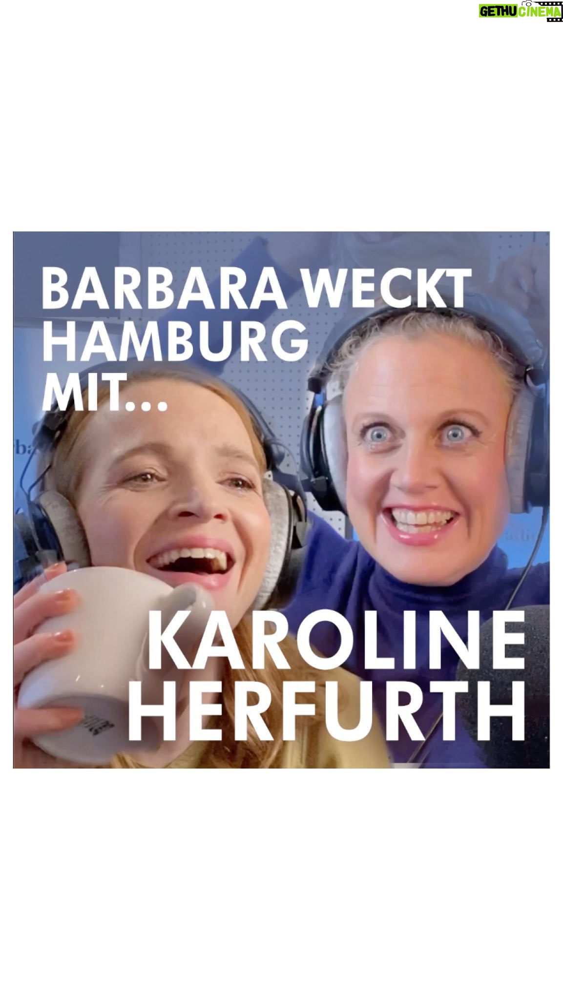Karoline Herfurth Instagram - Am Freitag könnt ihr zusammen mit Karoline Herfurth und Barbara frühstücken😍 Ab 6 Uhr gehts los! Einfach barba radio über DAB starten oder über unsere kostenfreie App reinhören! . . @karolineherfurth #moin #moinmoinhamburg #barbaraschöneberger #barbaraweckthamburg #karolineherfurth #freitag #show #morningshow #radio #barbaradio #frühstück