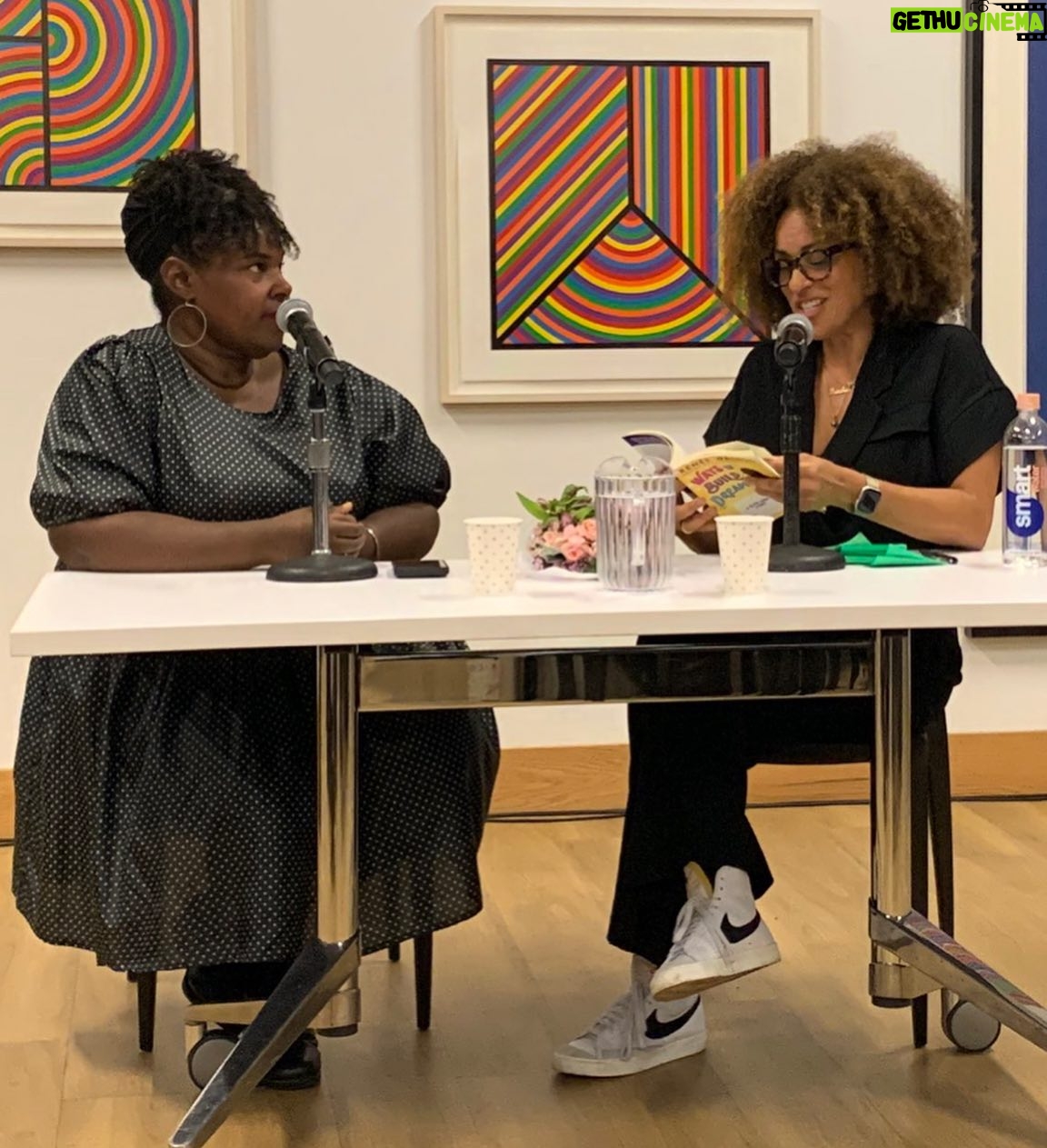 Karyn Parsons Instagram - I had the honor of talking to celebrated author @harlemportland about her new book #WaysToBuildDreams last night. This beautiful soul had so much wisdom to share. Everybody left inspired! Thanks for a wonderful evening. 💜