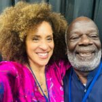 Karyn Parsons Instagram - I love hanging out with this guy. 🥰 #JosephMarcell #Geoffrey #FreshPrince #FlowerCityComicCon