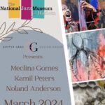 Karyn Parsons Instagram - Get there and check out these talented people! @meclinaart @kamilpetersart @nolandandersonart @austingraydesigngroup @natljazzmuseum