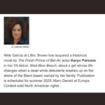 Karyn Parsons Instagram - Woohoo! 🎉💃🏽📚🤗 #BlueBeach #YA #YADebut #LBYR #Grateful