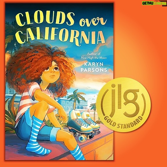 Karyn Parsons Instagram - Iβm thrilled to share that CLOUDS OVER CALIFORNIA has been chosen to be a Junior Library Guild Gold Standard selection!!! Thanks so much, @jrlibraryguild! Excited for #CLOUDSOVERCALIFORNIA to reach libraries - and kids everywhere - this July!!! β
οΈπΌππ