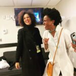 Karyn Parsons Instagram - What a night! Celebrating @willsmith and the launch of #willthebook ! Moderated by @officialspikelee , Will made me cry w/some of the intimate and revealing shares from the book😭. But then he rapped! ... and @djjazzyjeff showed! So much fun w/my girl, @glowmaven ! Got to play with my tv mom, #JanetHubert!... fun all around! Thx, Will! 😘