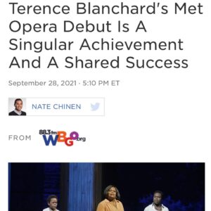 Kasi Lemmons Instagram - Incredible reviews. So damn proud. Thank you Terence for changing the face of opera👊🏽👊🏽👊🏽 #fireshutupinmybones #metsoblack #metopera #blackopera