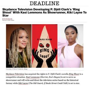 Kasi Lemmons Instagram - Hey guys! I’m really excited about this. Ring Shout is a very special project. I’m thrilled to be working with Skydance Television and @kikilayne