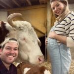 Kassandra Clementi Instagram - It’s #GivingTuesday and Mike’s incoming baby sister would love it if you could help us continue to care for all of her furry brothers and sisters here at @barnsanctuary 🙏