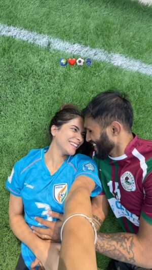 Kasturi Chhetri Instagram - Very much pagal 🤪❤️
.
.
.
.
.
#couple #football #couplevideos #reels #instagood #instagram #explore