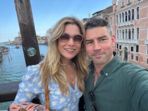 Kate Bryan Instagram - Ah Venice. Every two years we besiege you with millions of artworks, thousands of art addicts, plus thousands of people with status anxiety and you always, always deliver. Sublime skies, art that might just change the world, chance encounters and very sore feet. 

Whenever I arrive I always quote Anthony Burgess and my husband rolls his eyes for having heard it so much since I studied here 22 years ago… 

Despair of man and go to Venice: you will cease to despair. If human beings can build a city like this, their souls deserved to be saved.