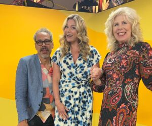 Kate Bryan Instagram - Sky Arts Portrait Artist of the Year is back and it’s season TEN!!!! 

We kicked off last night (sorry I’m late- it’s Frieze Art week in london so I have no sense of time and space) with some wicked artists and gorgeous sitters - Richard Curtis, Emma Freud (and cat) and Fleur East.  And yes I asked Richard lots of questions about his movies and it turns out he and Emma are POATY super fans and asked us lots of very specific geeky questions in return. 🥹We do have a lovely time making this show. Available on Sky Arts catch up, repeats and freeview channel 11 every Wednesday at 8pm. 

#poaty #portraitartistoftheyear #paoty2023 #poatys10 #mypoatw #artaddict #richardcurtis #fleureast #emmafreud #thejudgementals #portrait