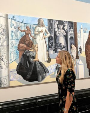 Kate Bryan Instagram - CALLING ALL ART ADDICTS! 

Art After Dark is back again! I love this late-night arts programme which puts art centre stage in London’s West End with 30  world-class galleries staying open late 12th-13th October.
 
I went to check out some of the current exhibitions which will be open until 9pm including the ground-breaking exhibition of Marina Abramović’s work at the Royal Academy. I’ve written about her work and studied it for years but nothing quite prepared me for physically being in the presence of the performances piece, I feel like every atom of my being felt the impact of the work. Keep an eye out for more Marina in the Piccadilly Lights as well as giant inflatable installation titled ‘The Cornucopia’ by Claire Luxton, and an illuminated installation titled ‘The People You Love’ by Robert Montgomery, which will appear across the West End.
 
Down the road from the RA, Yinka Shonibare’s free exhibition “Ritual Ecstasy of the Modern” at Cristea Roberts felt like another shot in the arm. Onto another icon at The National Gallery with the free exhibition of Paula Rego’s staggering large painting “Crivelli’s Garden” which has been hiding in plain sight for years and is now getting the focused attention it deserves. I pondered her beautiful Magdalen figure over a well-earned meal at the National Gallery’s world-class (truly) restaurant, Ochre. 

Finally I can’t get enough of the National Portrait Gallery and loved spending time with their free exhibition ‘Art of London Presents: Take A Moment’, where hundreds of famous faces (with eyes closed and thoughts elsewhere) are on display as photographed by Ray Burmiston for mental health awareness.
 
These are just some of the art offerings on the table, go create your own cultural late-night tour on Oct 12 and 13th. Find out more about Art After Dark and the galleries, restaurants and bars involved here https://artoflondon.co.uk/artafterdark (link in stories)
 
@theartofldn #ad 
#ArtAfterDark #ArtOfLondon
@nationalportraitgallery #nationalportraitgallery
@takeamoment.uk #takeamoment2023
@nationalgallery #nationalgallery @ochre.london
@royalacademyarts #RoyalAcademy
@cristearoberts