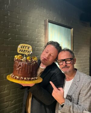 Kate Bryan Instagram - The most generous host, the most genius artist @jonathanyeo we love you! So great to be with you this birthday especially. Xx 😘 

#magnumofbollyforthewin