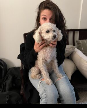 Kate Mansi Instagram - Leighla May • my ride or die for 15 years. The last of which I spent wishing on every eyelash/birthday candle for “just one more year together”. She truly lived up to her namesake and “put my worried mind at ease” (Clapton for those in the back row)

This has taken me months, and I still haven’t really grieved. But I guess, grief is like that. In the words of my new fav artist you may not have heard of yet, Taylor Swift, : “This is me trying”.